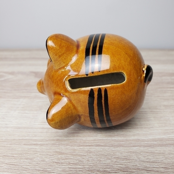 𝅺Vintage Mini Handpainted Piggy Bank - Picture 6 of 11